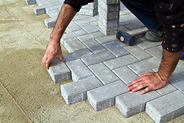 Permeable Paver Driveway in West Branch, IA